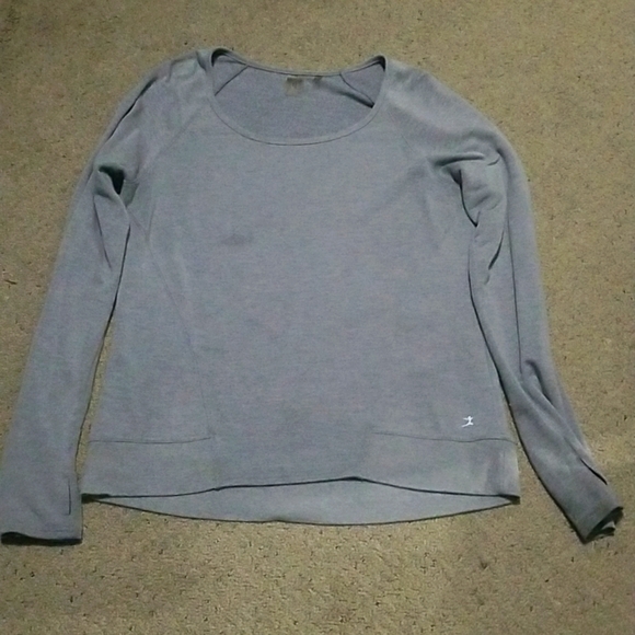 Danskin longsleeve grey sweatshirt - size Medium - Picture 1 of 1